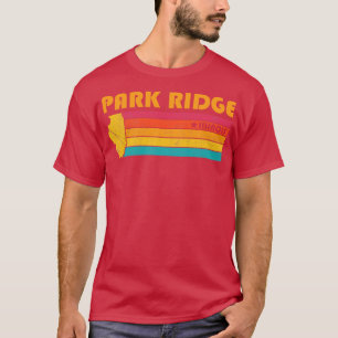 T-shirt Park Ridge Illinois Vintage Souvenir désorganisé
