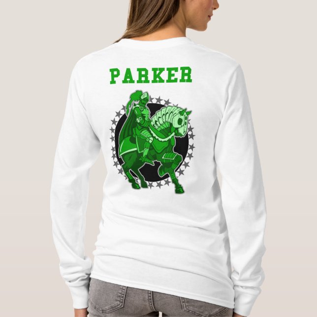 T-shirt parker, charité (Dos)