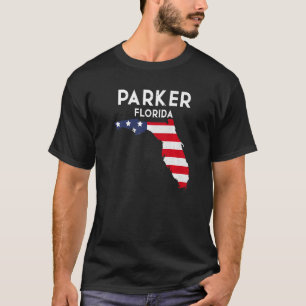 T-shirt Parker Floride USA State America Travel Floridian