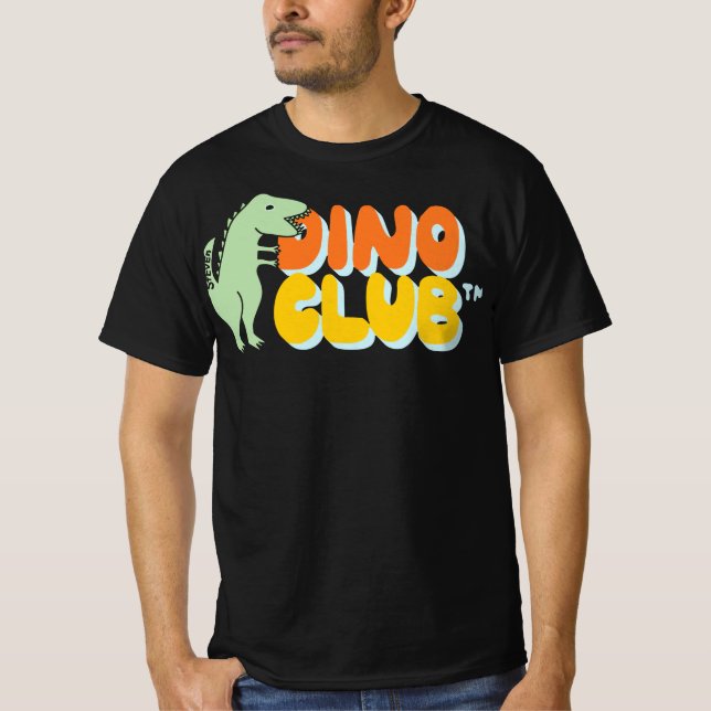 T-shirt Parker James merker Parker James Steven Dino Club (Devant)