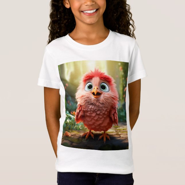 T-Shirt Parker - Le Cardinal Rouge Chick (Devant)