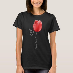 T-shirt Parkinson Maladie Tulipe Avril Mois Pret