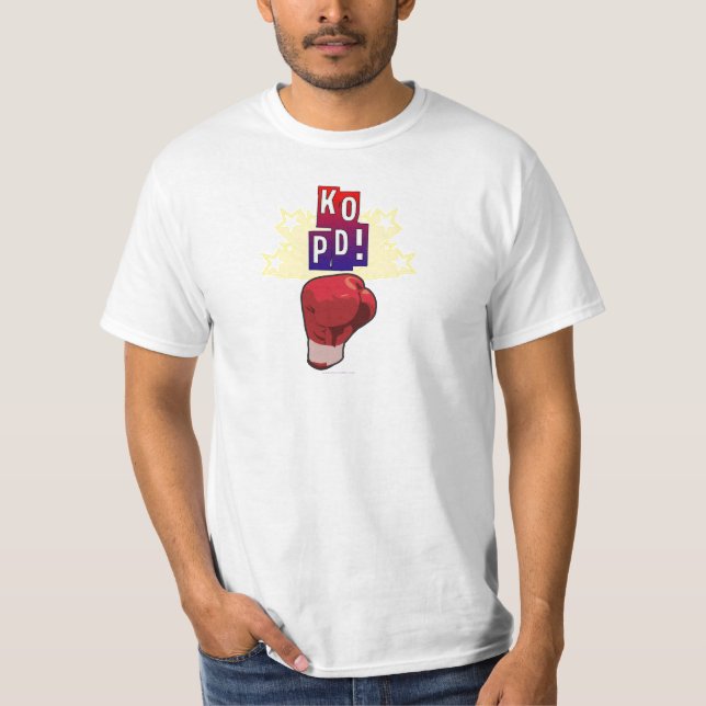 T-shirt Parkinsons Maladie Knockout Mens (Devant)