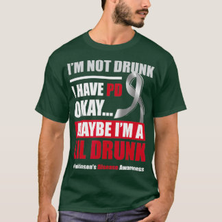 T-shirt Parkinsons Maladie Sensibilisation Survie Guerrier