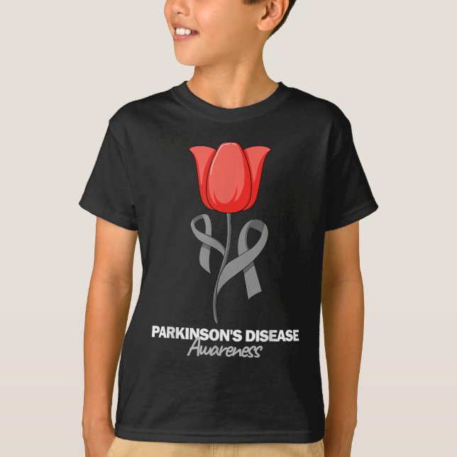 T-shirt Parkinsons Sensibilisation à la maladie Mois d'avr (Devant)