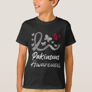 T-shirt Parkinsons Sensibilisation Ruban Papillons Cardiol