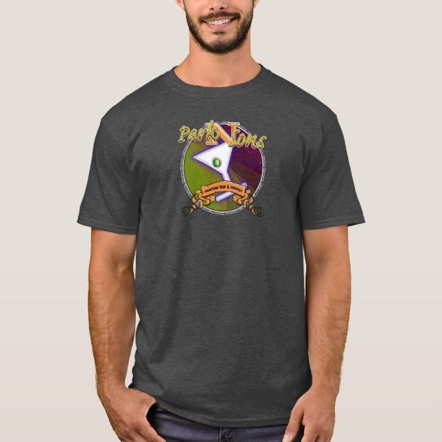 T-shirt Parknsons Martini Bar & Lounge 2024 (Devant)