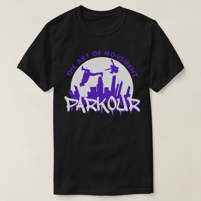 T-SHIRT PARKOUR ART 1 (Design devant)