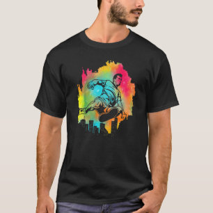 T-shirt Parkour athlète extrême parkour coureur drôle dire