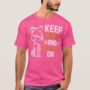 T-shirt Parkour Calme Et Parkour Sur Parkour