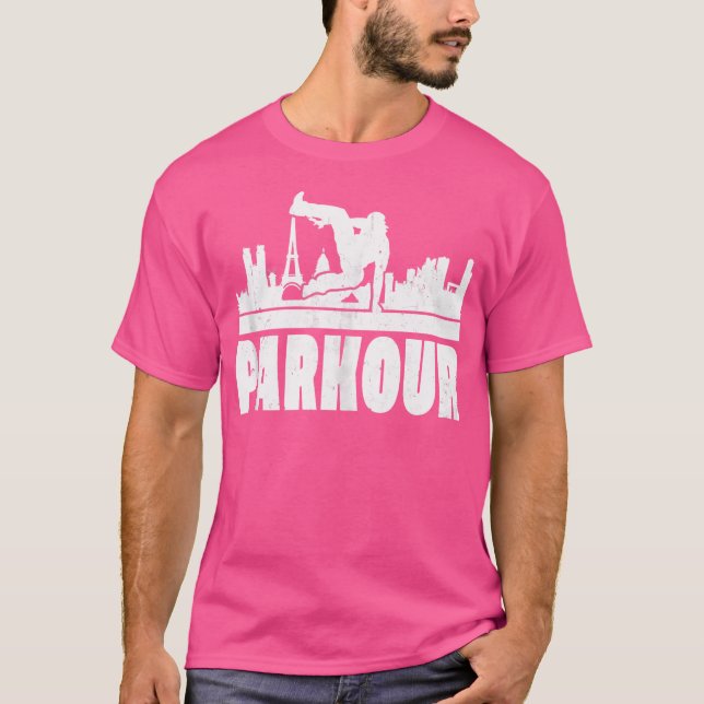T-shirt Parkour City Parkour Freerunning (Devant)
