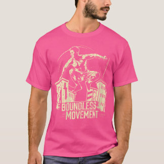 T-shirt Parkour de mouvement sans limites pour femmes