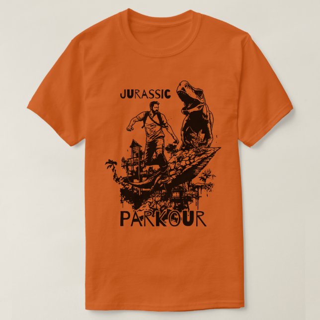 T-shirt Parkour En Course Libre (Design devant)