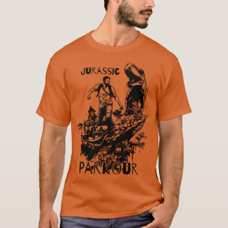 T-shirt Parkour En Course Libre