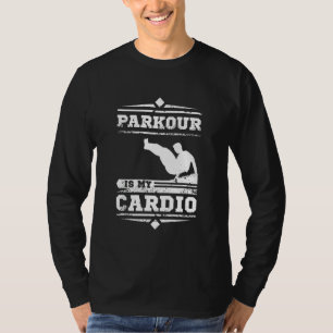 T-shirt Parkour Est Mon Débardeur Cardio