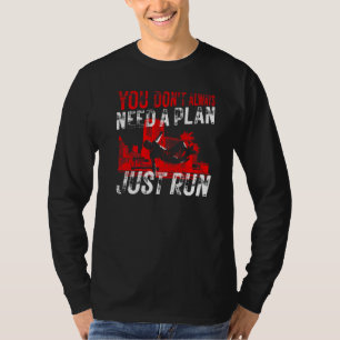 T-shirt Parkour Free Running Traceur Vintage Vous N'avez P