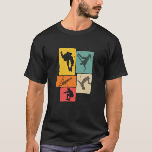 T-shirt Parkour Freerunner Traceur Retro Freerunning