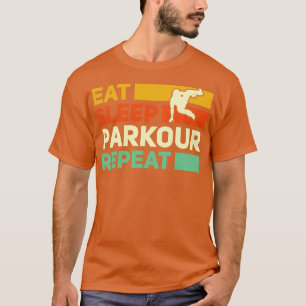 T-shirt Parkour Freerunning Street Exercice acrobatique 31