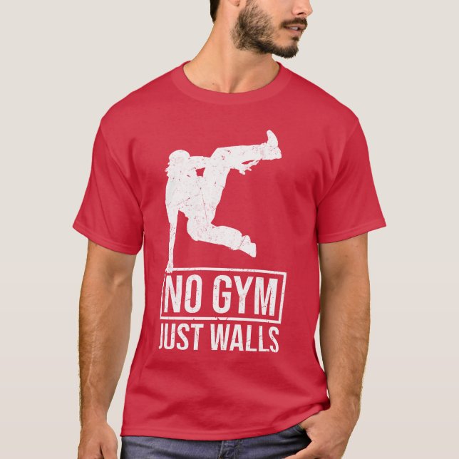 T-shirt Parkour gifts Parkour sports parkur gifts friend (Devant)