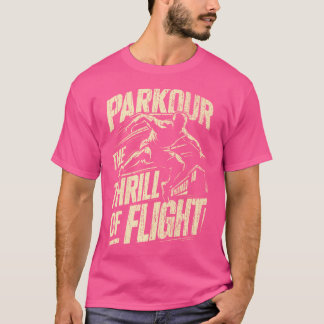 T-shirt Parkour Le Frisson Du Vol Parkour