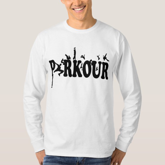 T-shirt Parkour (long) (Devant)