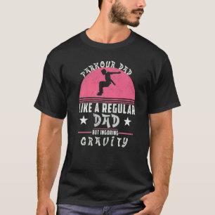 T-shirt Parkour Papa Traceur d'entraînement de course grat