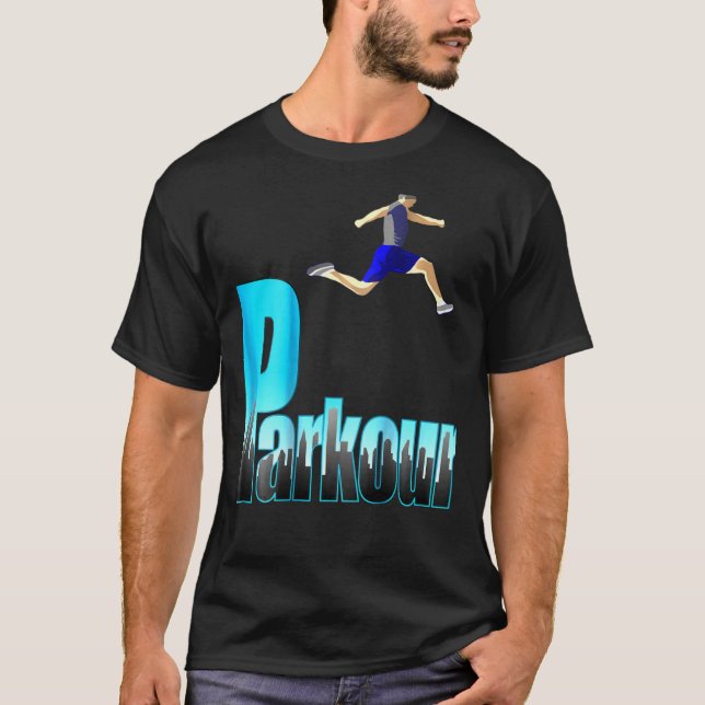 T-shirt Parkour Urban Free Running (Devant)