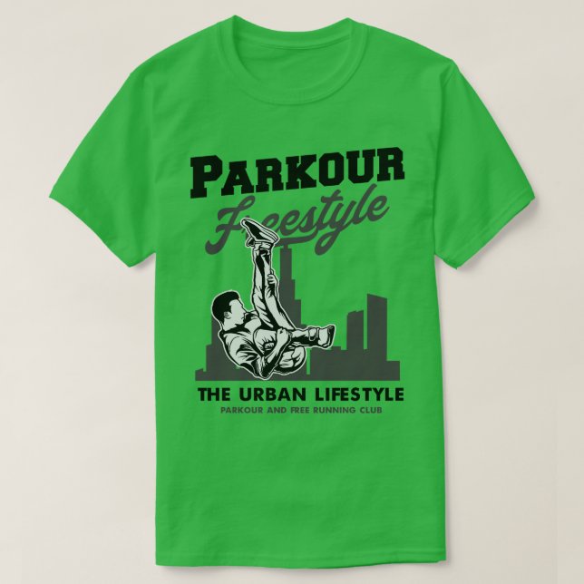 T-SHIRT PARKOUR URBAN FREESTYLE (Design devant)