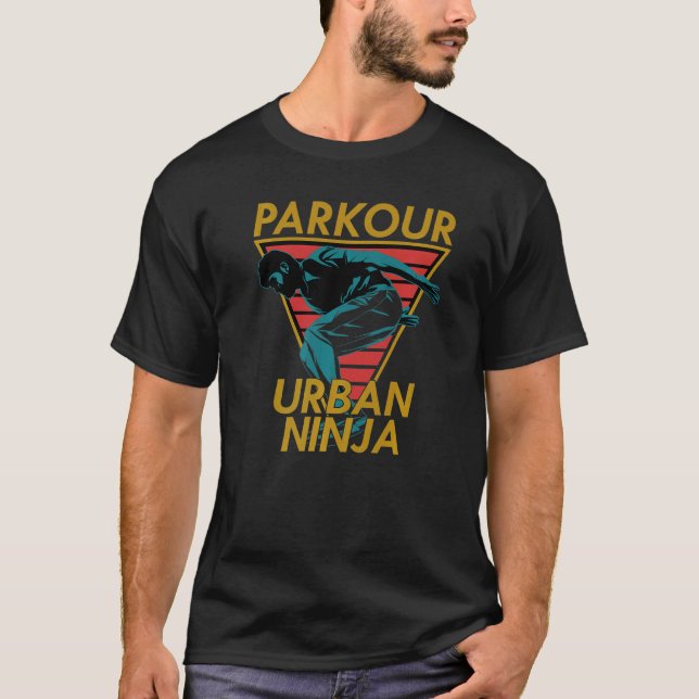 T-shirt Parkour Urban Ninja (Devant)