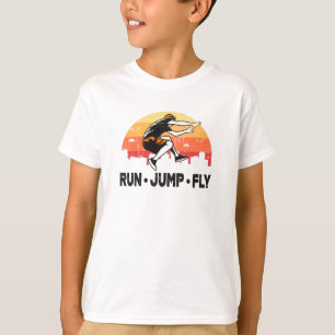 T-shirt Parkour Vintage Freerunner
