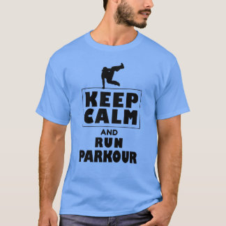 T-shirt Parkourrun courseur grimpeur Freerunner sports rét