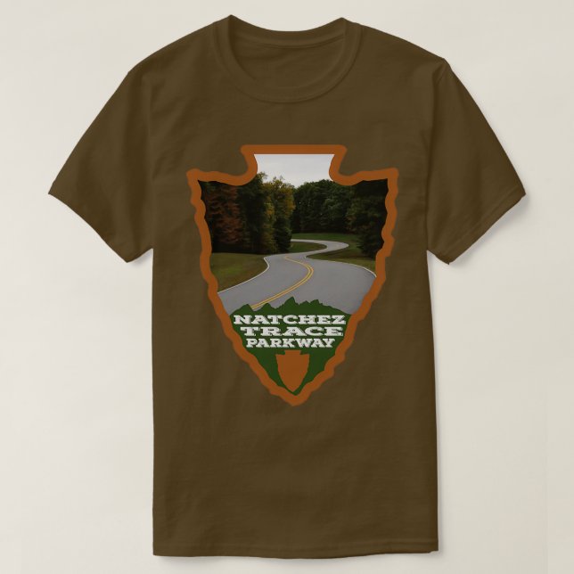 T-shirt Parkway Natchez Trace (Design devant)
