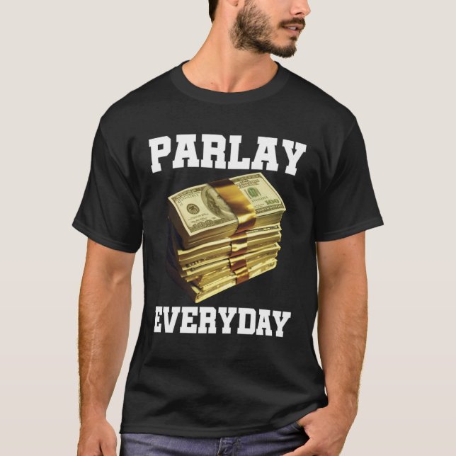 T-shirt Parlay Betting Sports Gambling Odds DFS Over Under (Devant)