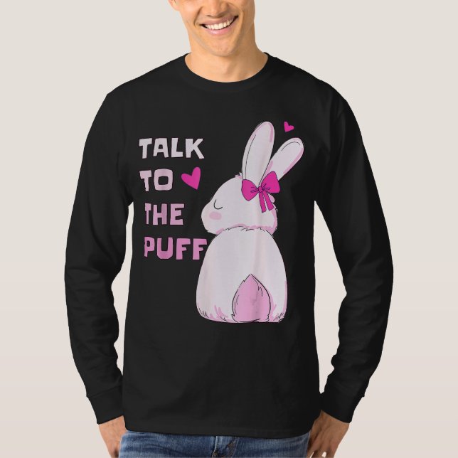 T-shirt Parle Au Puff. Pâques 2022 Bunny Tee (Devant)