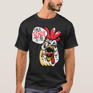 T-shirt Parle Birdy À Moi En Regardant Oiseau Oiseau