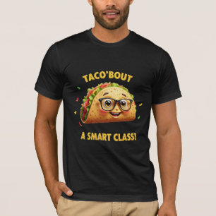 T-shirt Parle de la classe intelligente - Professeur et él