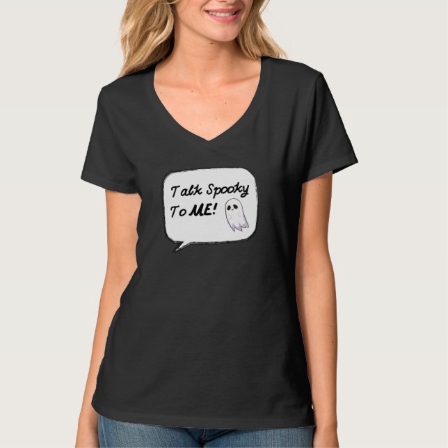 T-shirt Parle Éffrayant ! (Devant)