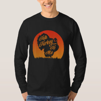 T-shirt Parle La Turquie À Moi Thankesgiving