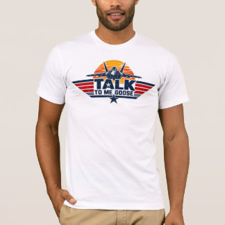T-shirt Parle Moi Avion De Combat Oie