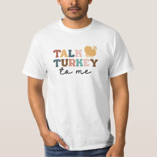 T-shirt Parle-moi dinde