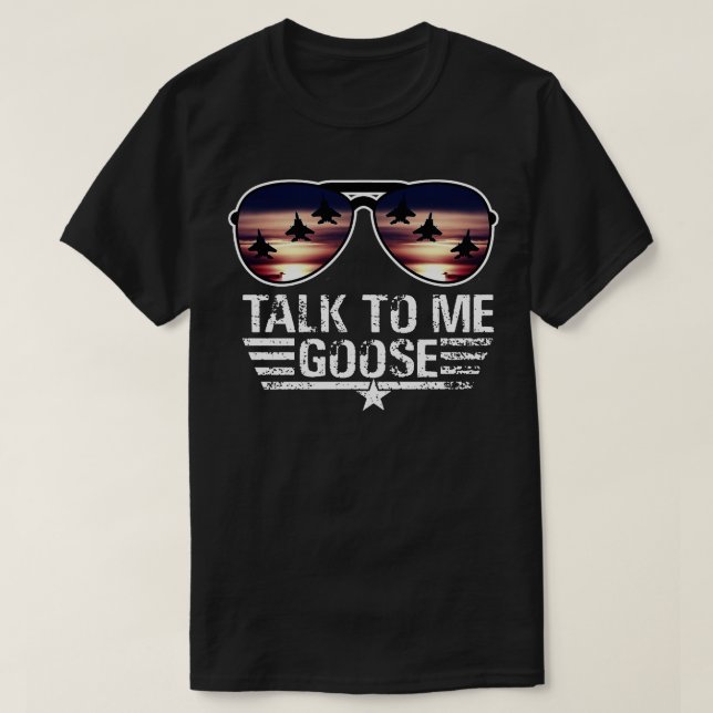 T-shirt Parle-moi Goose Tapestry (Design devant)