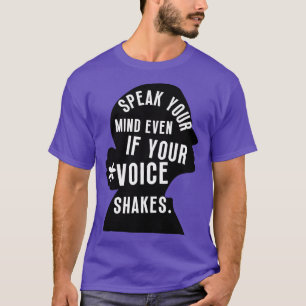 T-shirt Parle Ton Esprit Même Si Ta Voix Tire