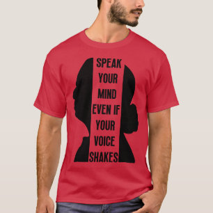T-shirt Parle Ton Esprit Même Si Ta Voix Tire 18