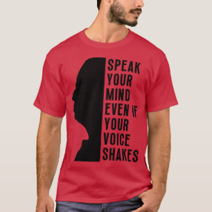 T-shirt Parle Ton Esprit Même Si Ta Voix Tire 6