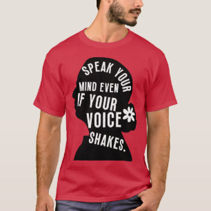 T-shirt Parle Ton Esprit Même Si Ta Voix Tire 8