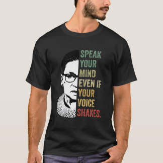 T-shirt Parle Ton Esprit Même Si Ta Voix Tire Des Citation