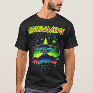 T-shirt Parlement Funkadelic Retro Mothership Rock Funk