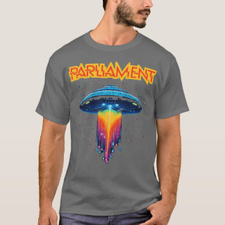 T-shirt Parlement Funkadelic Retro Mothership Rock Funk
