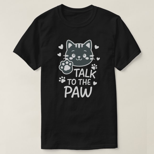 T-shirt Parler à la patte (Design devant)