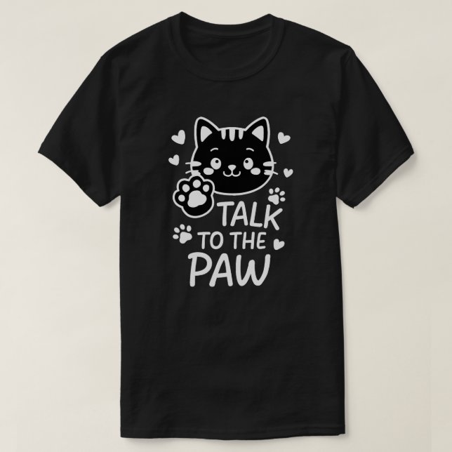 T-shirt Parler à la patte (Design devant)